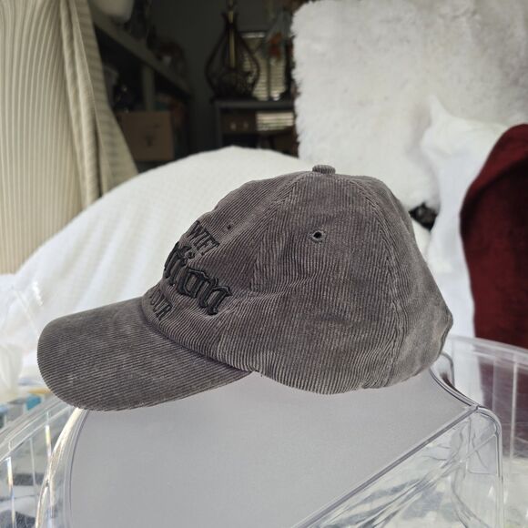 Taylor Swift Reputation Stadium Tour Gray Corduroy Adjustable Hat main image 6
